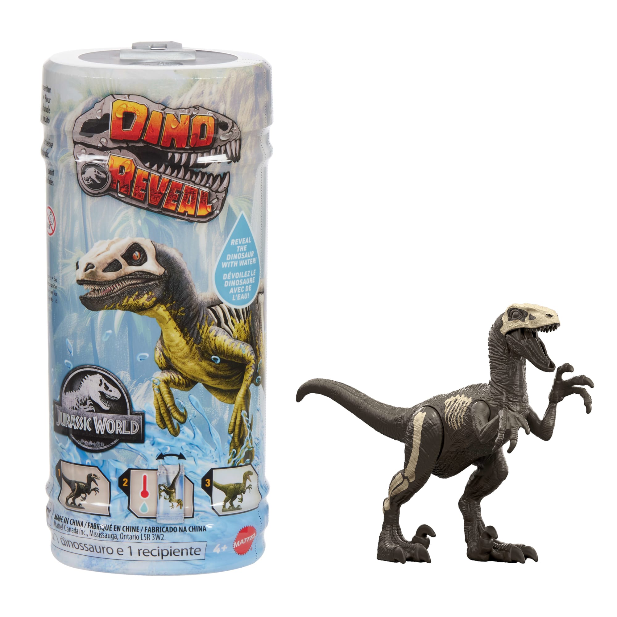 Jurassic World-Assortiment Dino Color Reveal-Dinosaures Surprises
