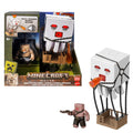 Minecraft Blast Attack Ghast Action Figure Set With Lights, Sounds & More Inspired By The Movie