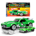 Mattel Brick Shop Hot Wheels Custom ’68 Camaro Building Toy Kit (289 Pieces), For Collectors
