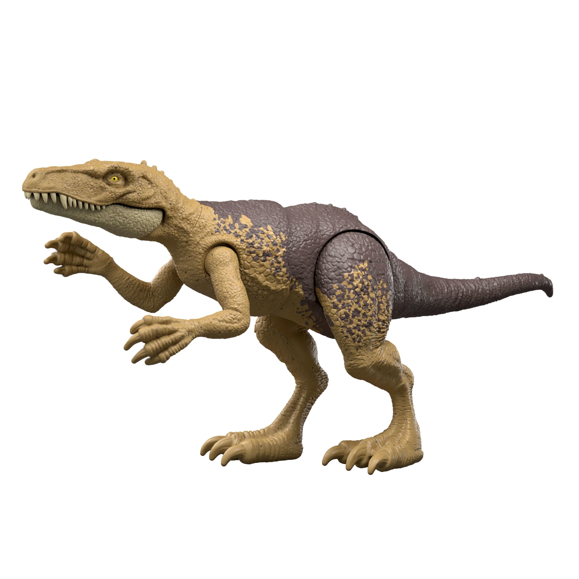 Jurassic World Rebirth Strike Attack Herrerasaurus Dinosaur Toy, Single Strike Action, Authentic & Posable