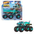 Hot Wheels Monster Trucks Veículo de Brinquedo Caminhões Reboque Surpresa Escala 1:64
