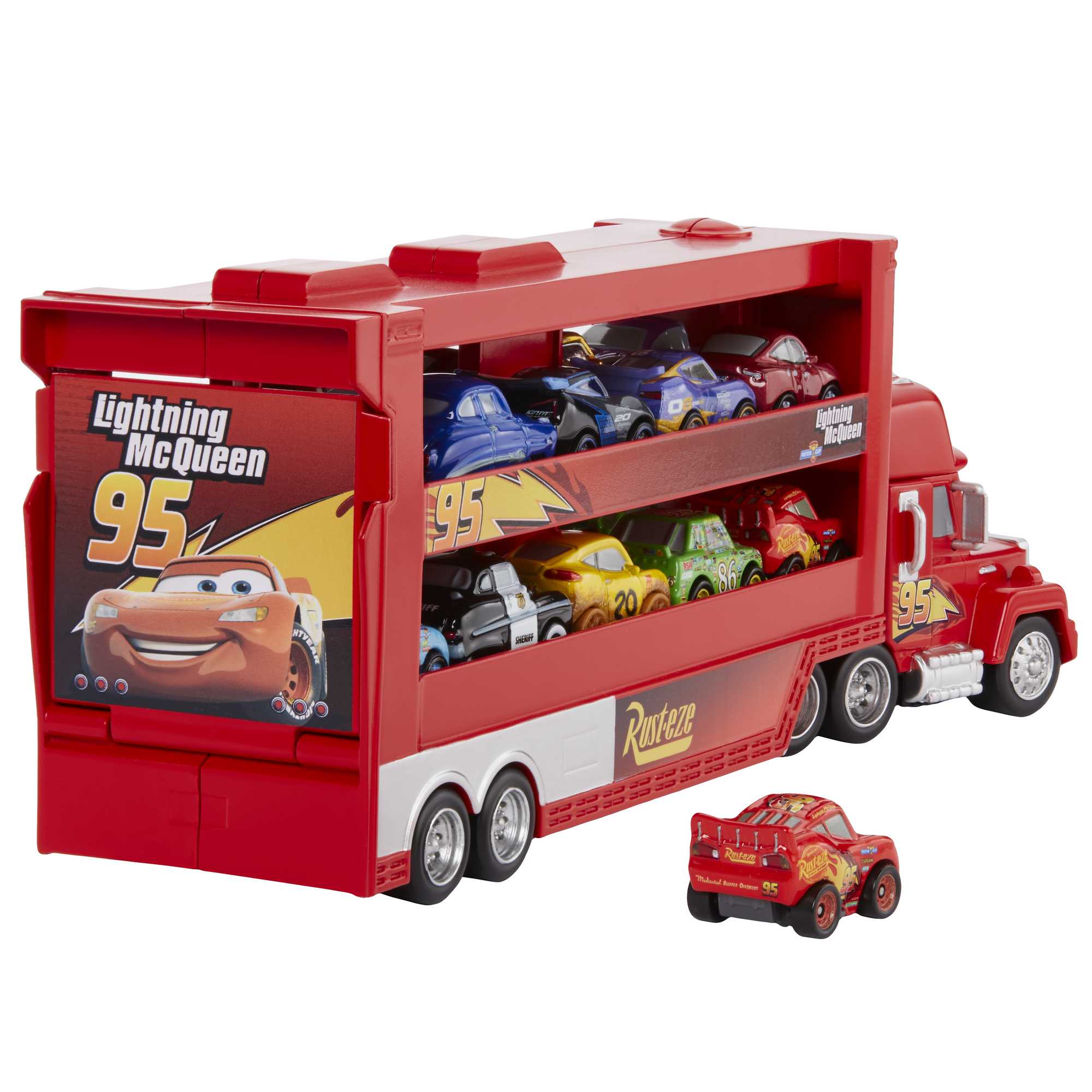 Disney Pixar Cars Mack Mini Racers Hauler