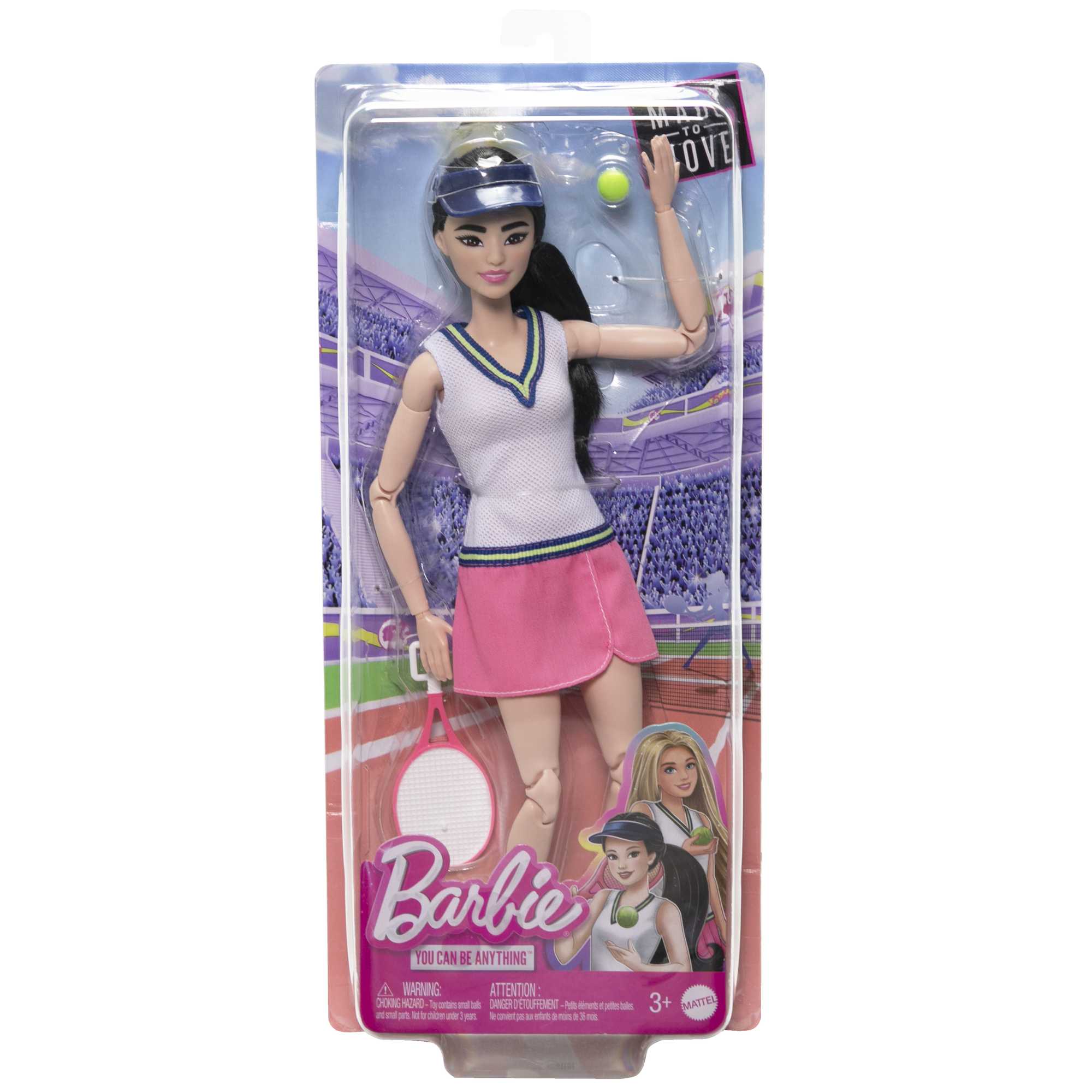 Barbie Profesiones Muñeca Jugadora de Tenis