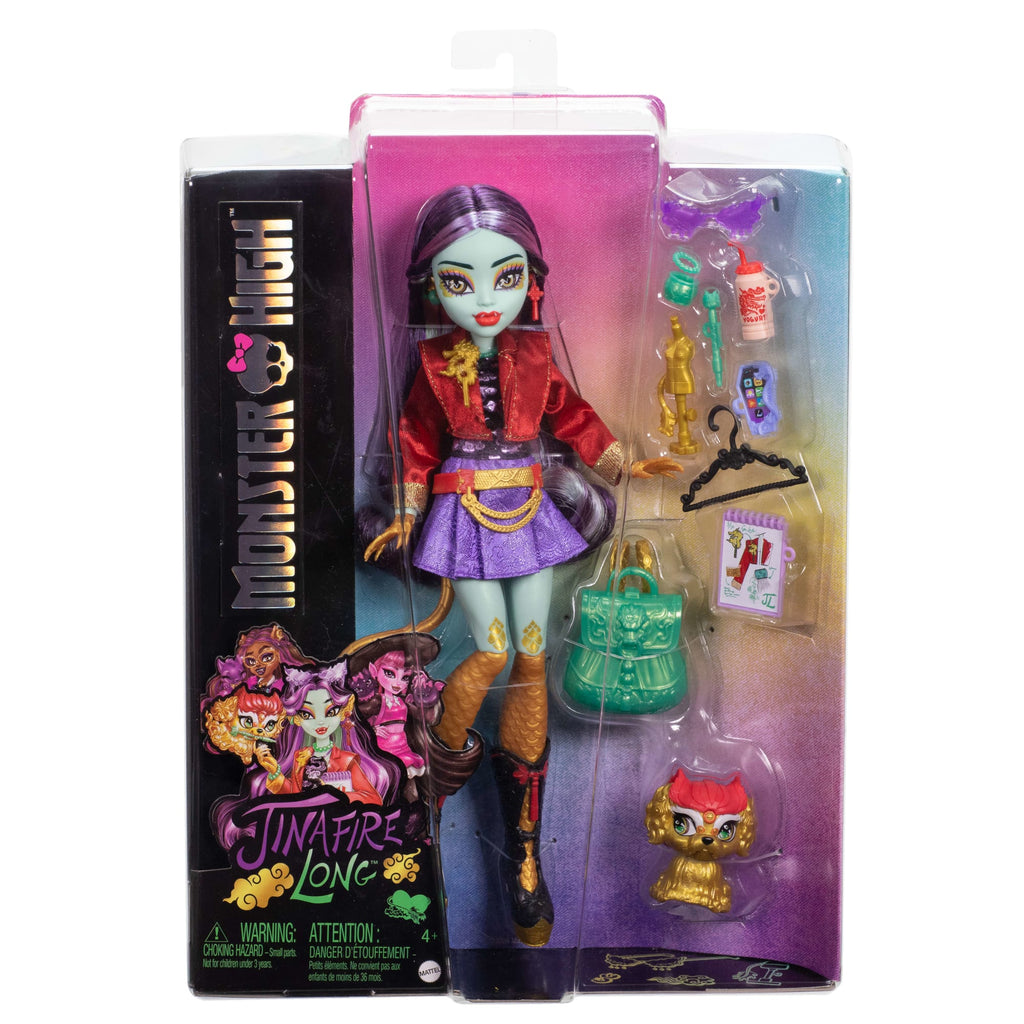 Monster High Boneca Jinafire Long