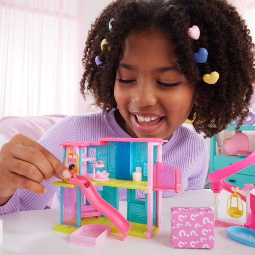 Barbie Mini BarbieLand Casa de Bonecas Dos Sonhos Azul