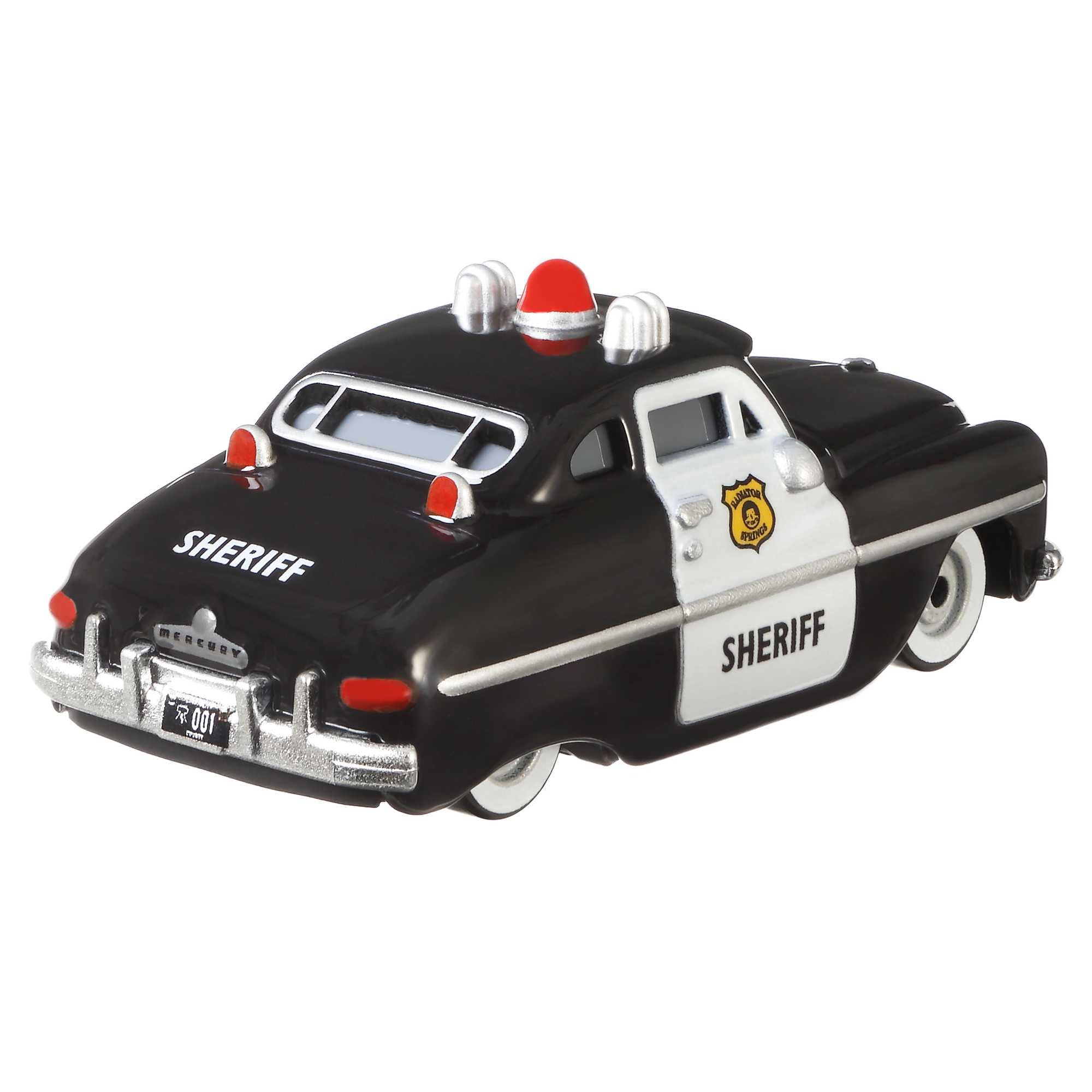 Cars de Disney y Pixar Diecast Vehículo de Juguete Sheriff