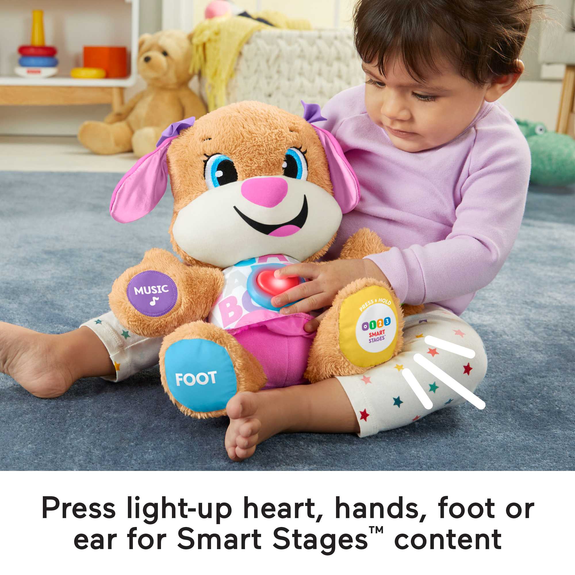 Fisher-Price Laugh & Learn Smart Stages Sis - French Version