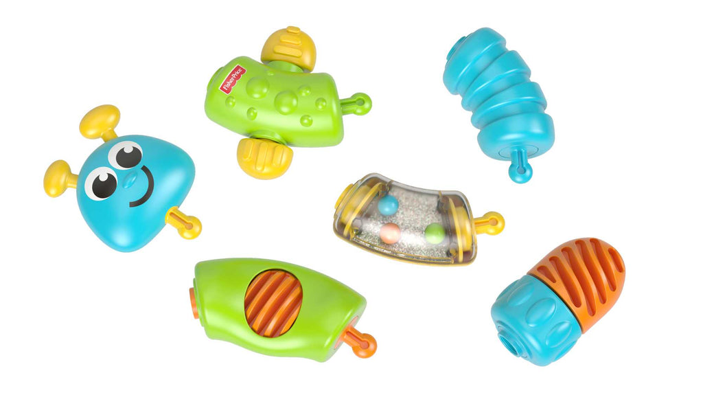 Fisher-Price Juguete para Bebés Oruga Cadena de Colores