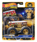 Hot Wheels Monster Trucks Trophy Champions Premium Die-Cast 1:64 Scale & Trophy