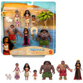 Disney Moana 2 Toys, Moana's Adventure Set With 6 Small Dolls & 2 Accessories