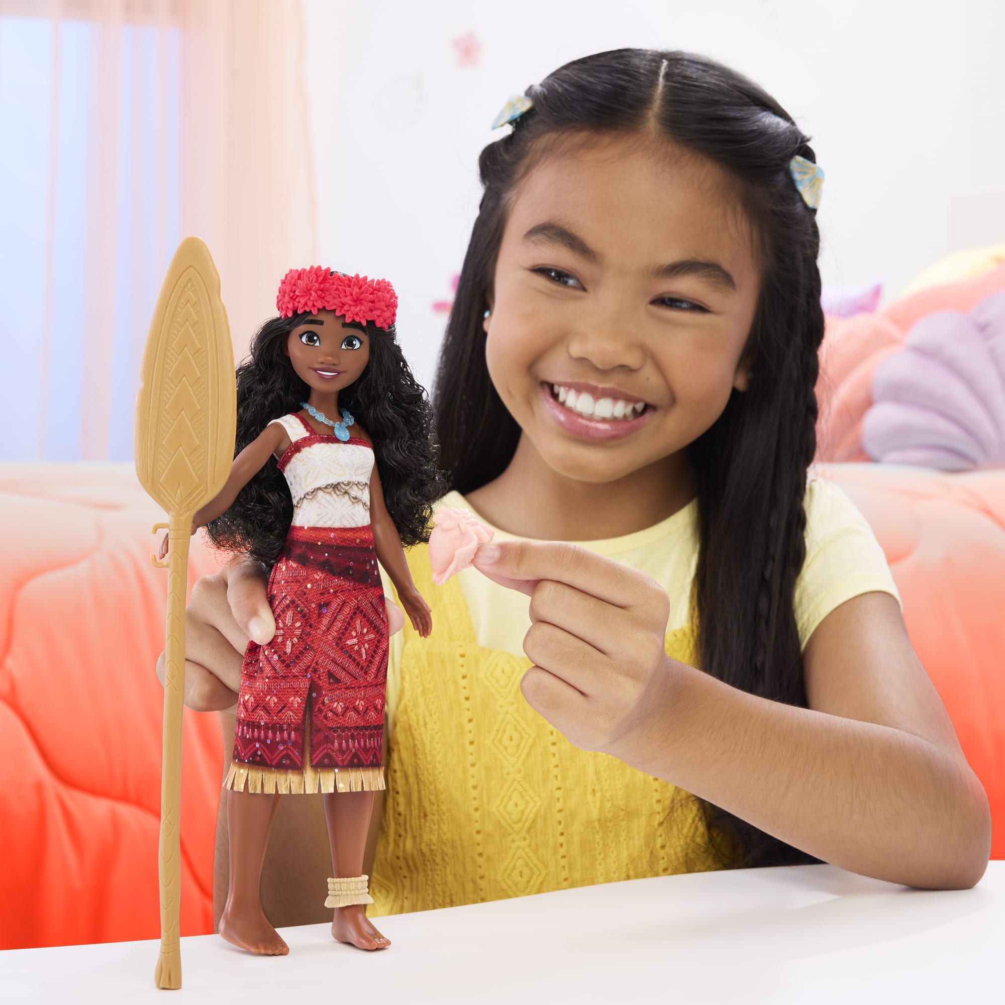 Disney Moana 2 Poupée et Acc. Moana Aventures Musicales, Anglais