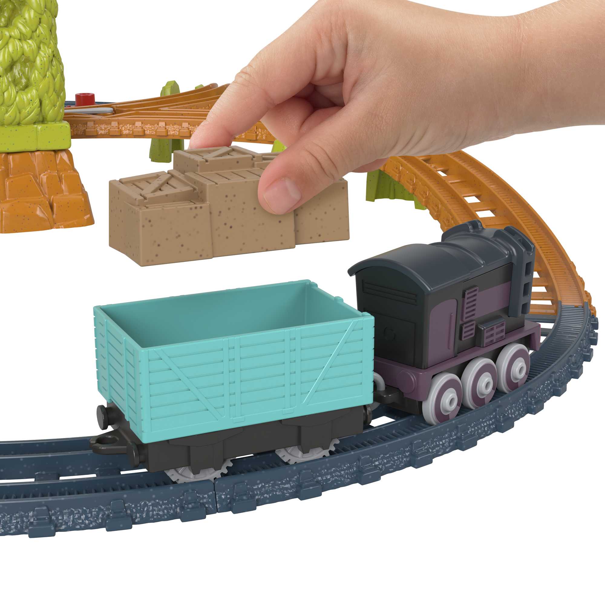 Fisher-Price Thomas et ses Amis L’Aventure à La Super Boucle de Diesel