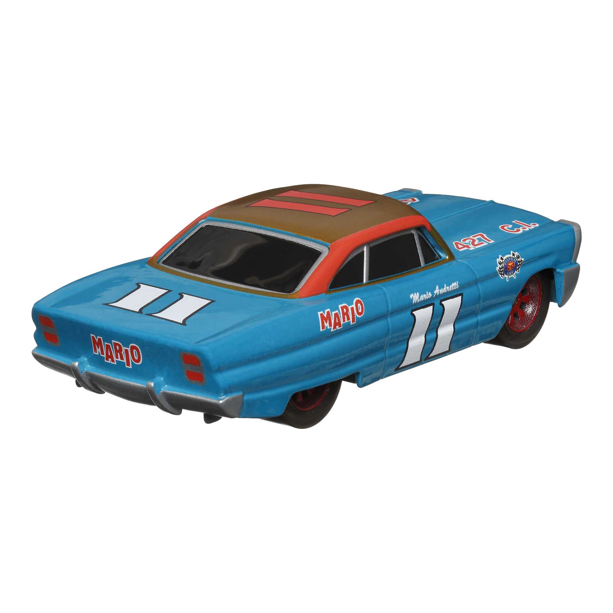 Carros da Disney e Pixar Diecast Veículo de Brinquedo Mario Andretti